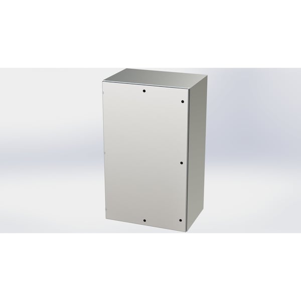 1/4 Turn Latch Electrical Enclosures, 60 in H, 24 in D, 36 in W, NEMA 3R, 4, 4X, 12, 13